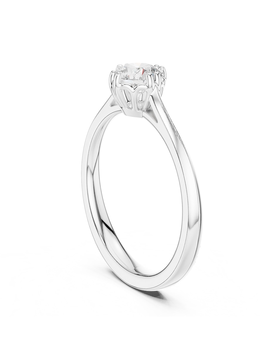Anillo de compromiso de oro 18 K ! 5