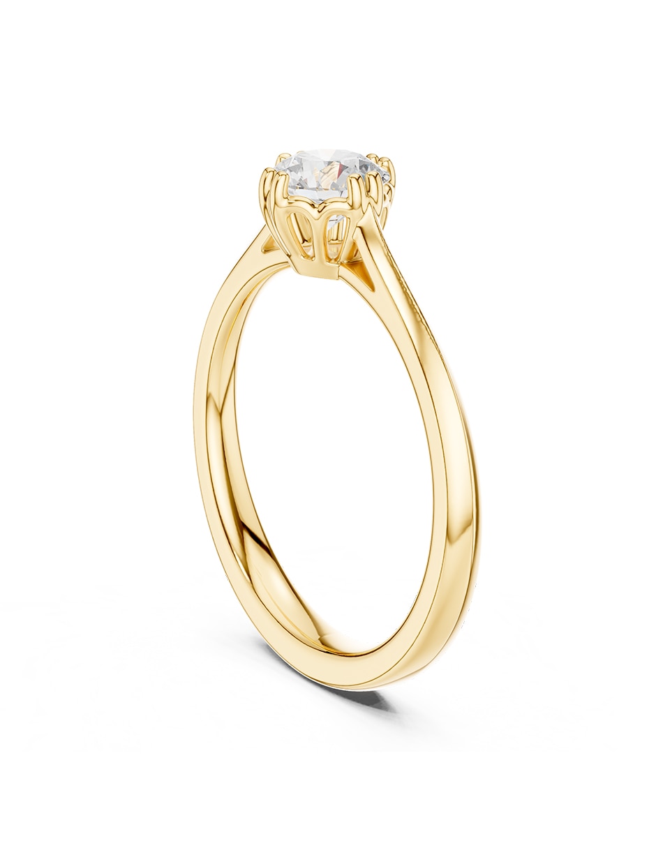 Anillo de compromiso de oro 9 K Amore Mio!