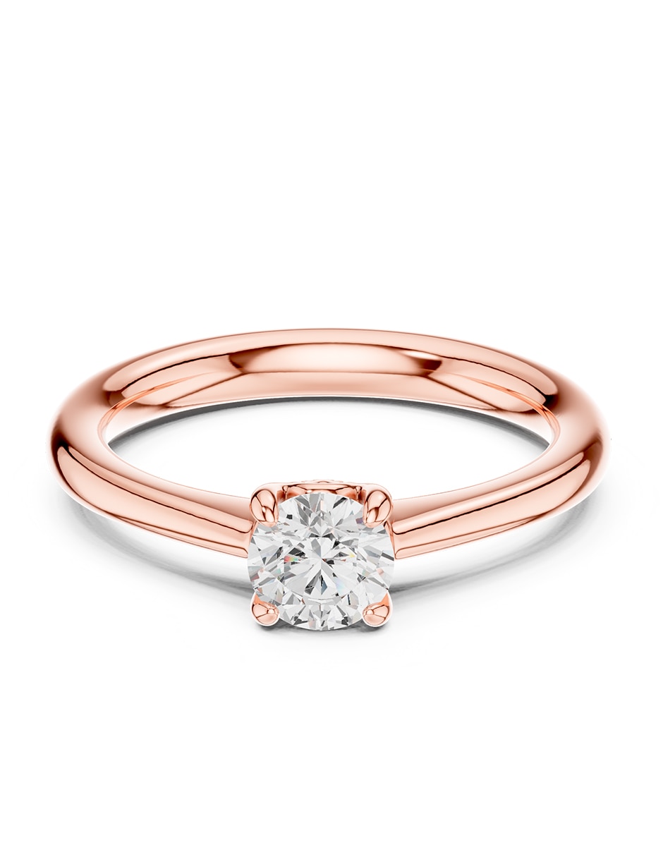 Anillo de compromiso de oro 14 K Anillo de compromiso de oro 14 K
