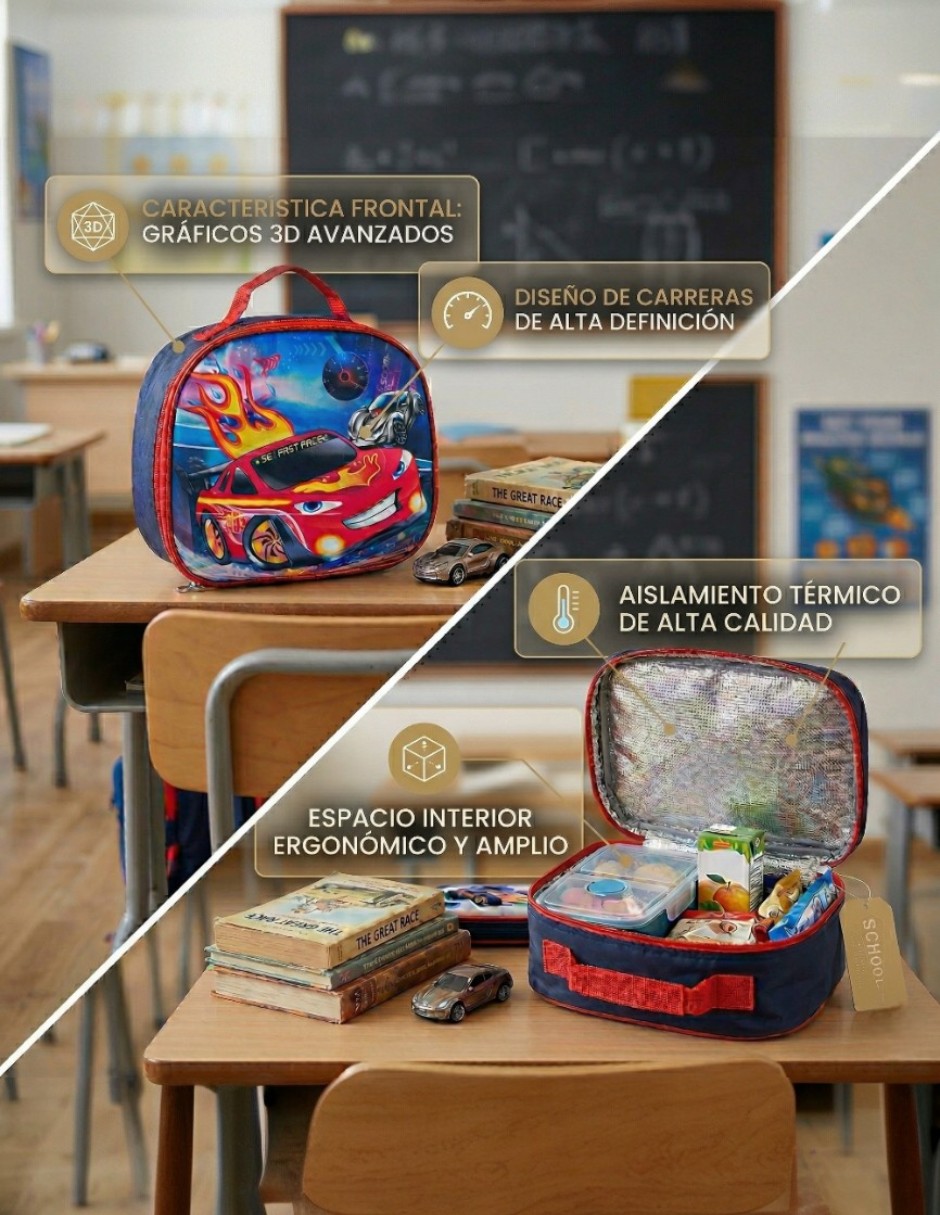 Set mochila escolar Cm-Top para niño