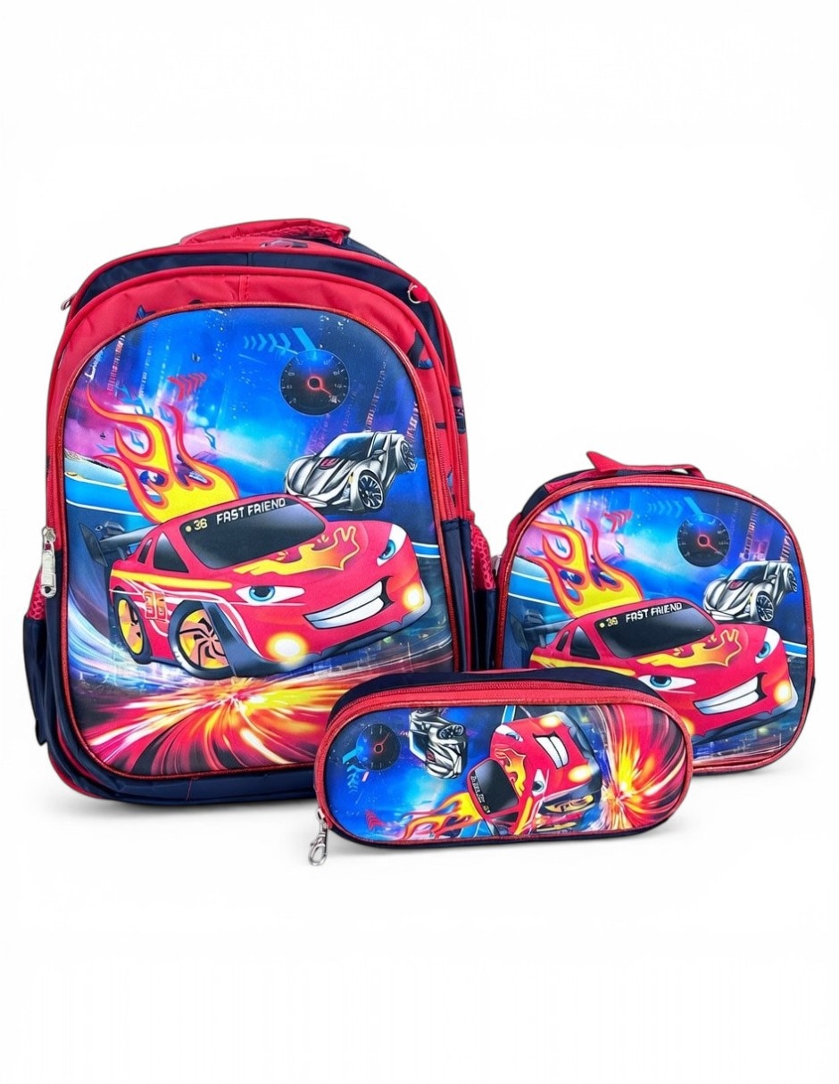 Set mochila escolar Cm-Top para niño