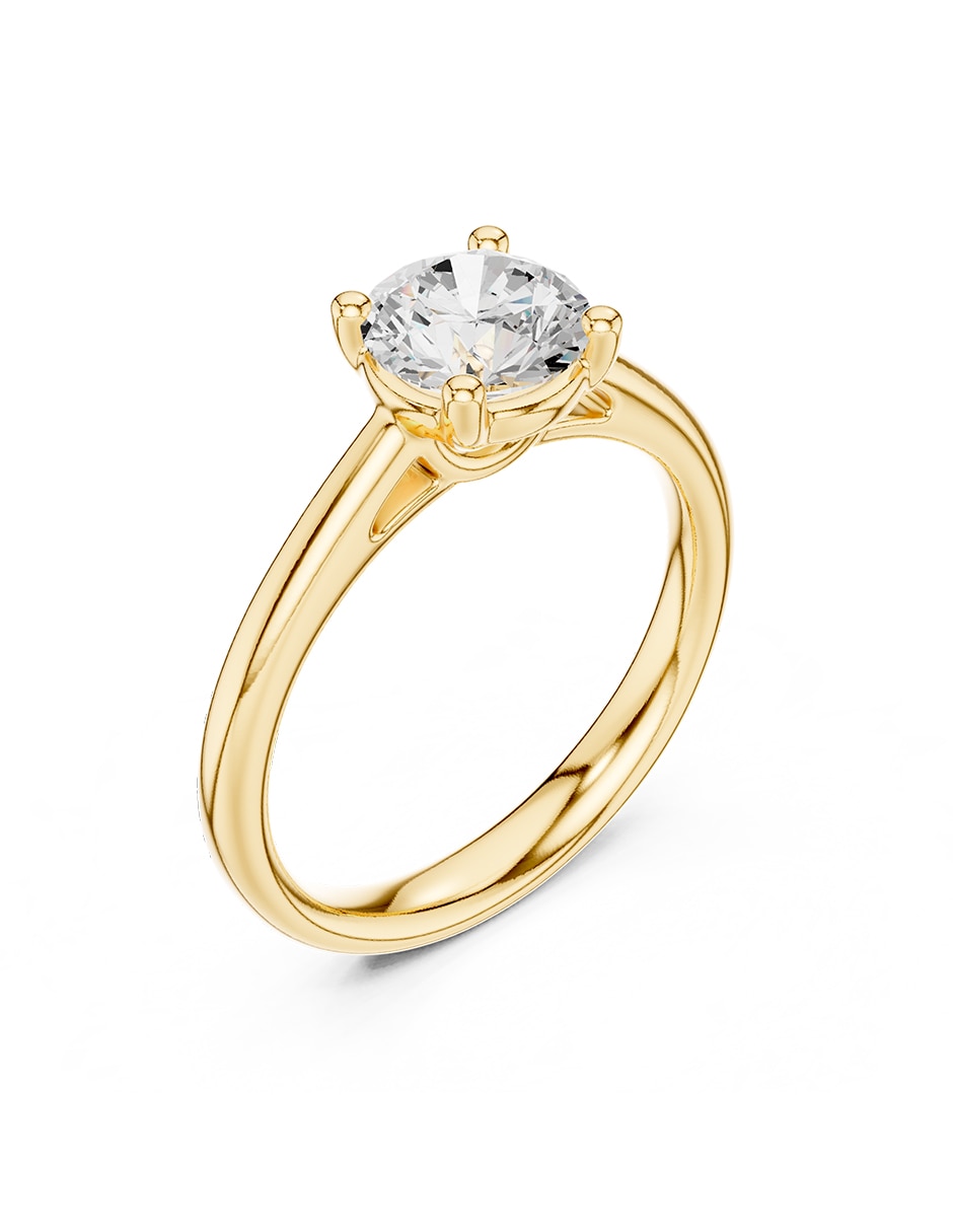Anillo de compromiso de oro 9 k Amore Mio