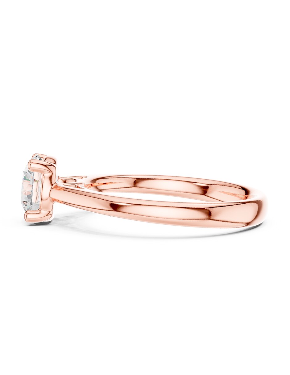 Anillo de compromiso de oro 18 k 5