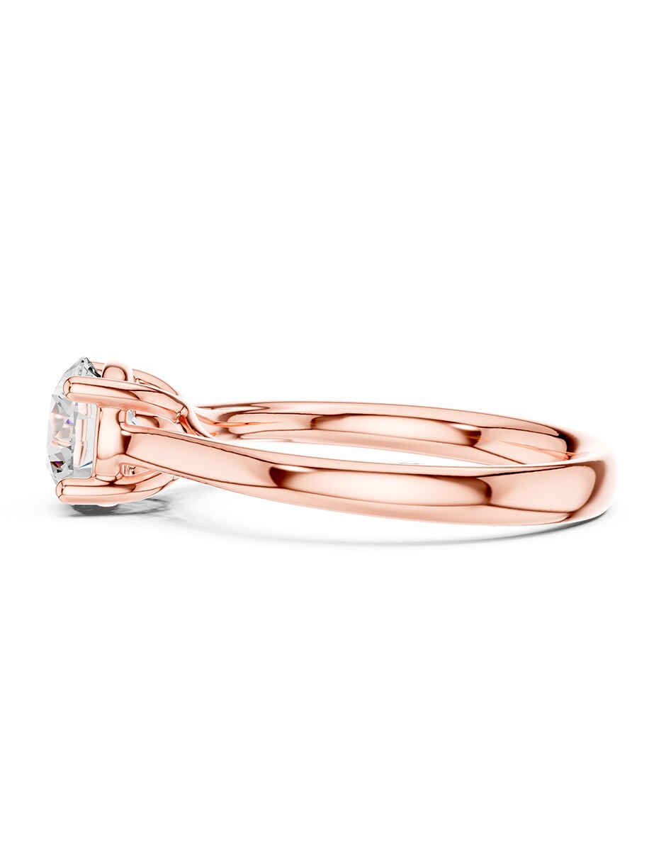 Anillo de compromiso de oro 18 k 5