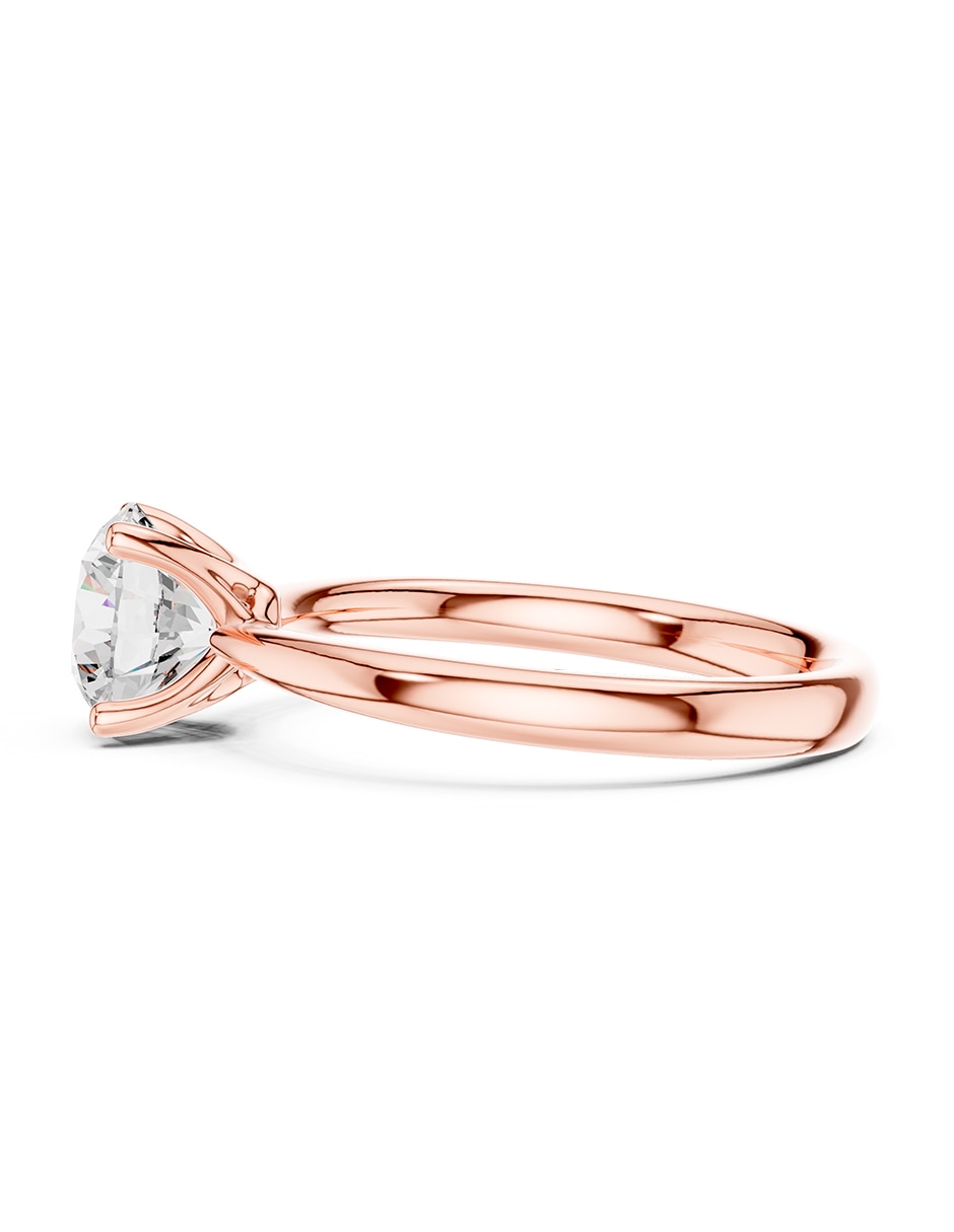 Anillo de compromiso de oro 9 K 5