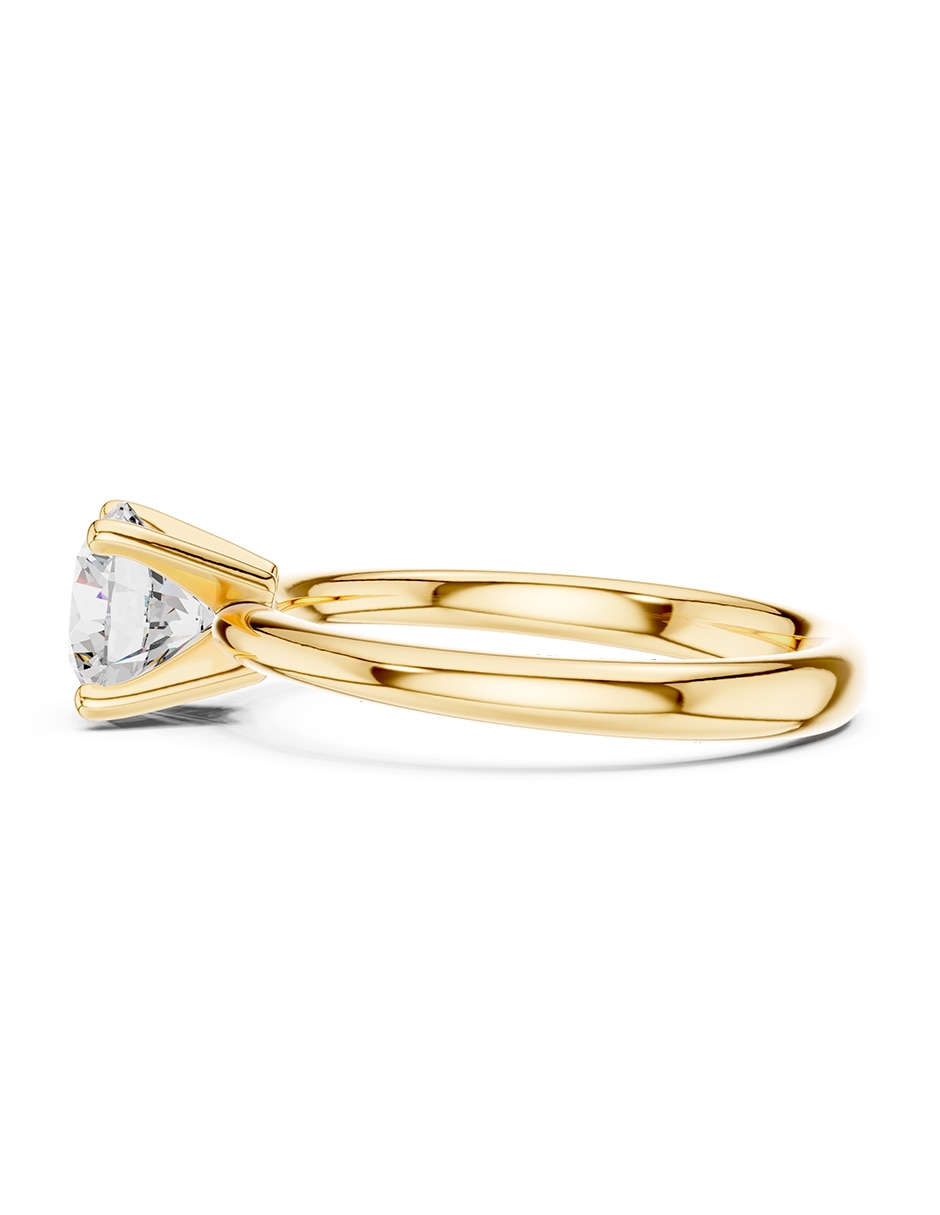 Anillo de compromiso de Oro 9 K Amore Mio  Zirconia cúbica