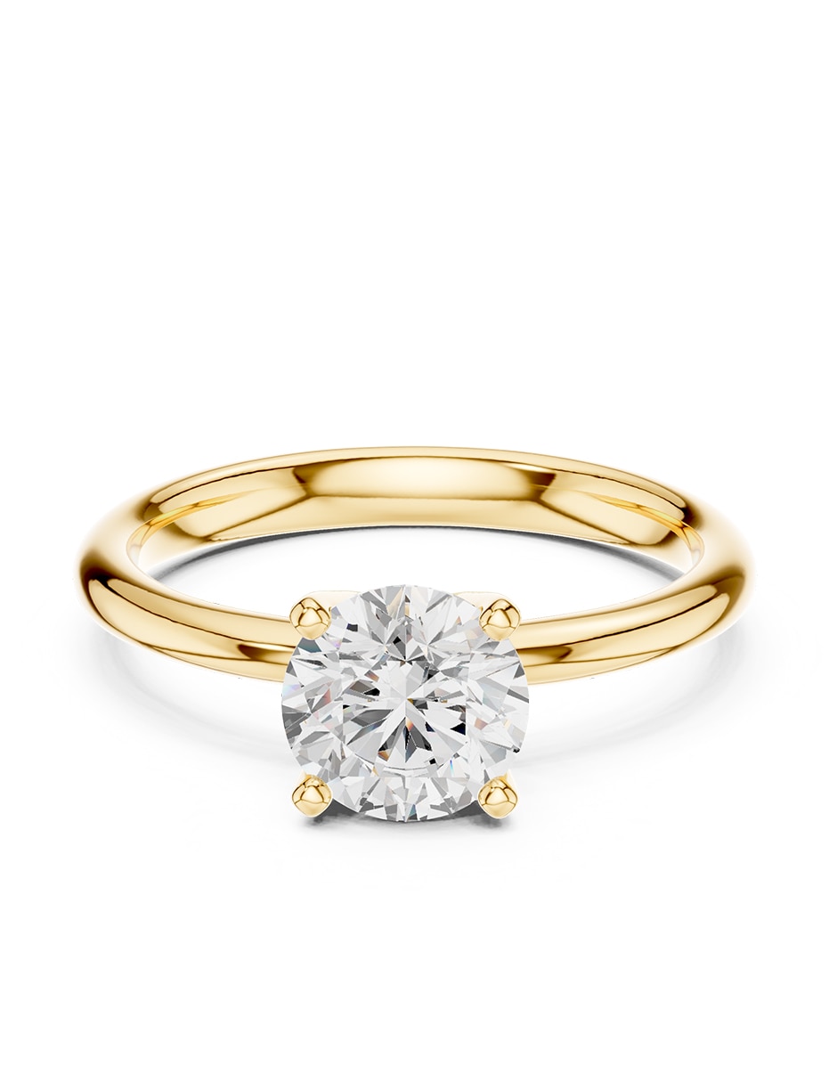 Anillo de compromiso de oro 9 k Anillo de compromiso de oro 9 k
