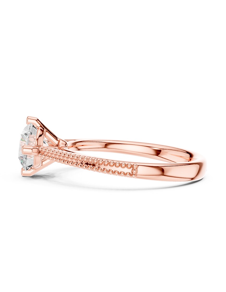 Anillo de compromiso de oro 14 k 5