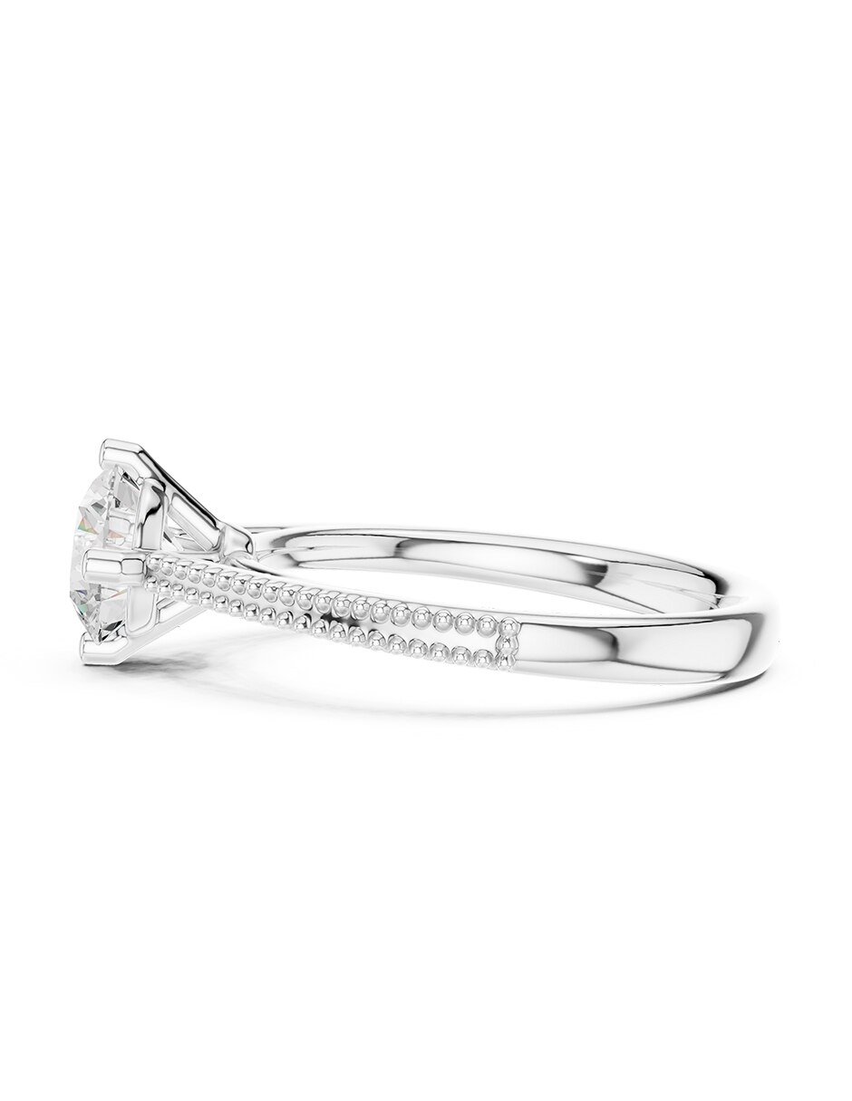 Anillo de compromiso de oro 14 k 5
