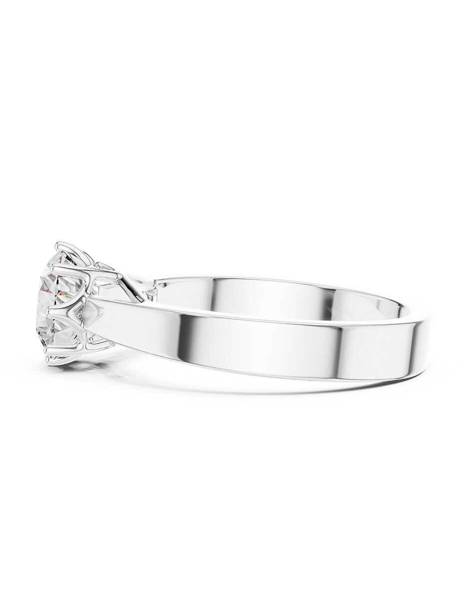 Anillo de compromiso de oro 18 k 5