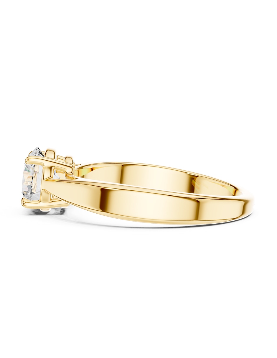 Anillo de compromiso de oro 18 k Amore Mio