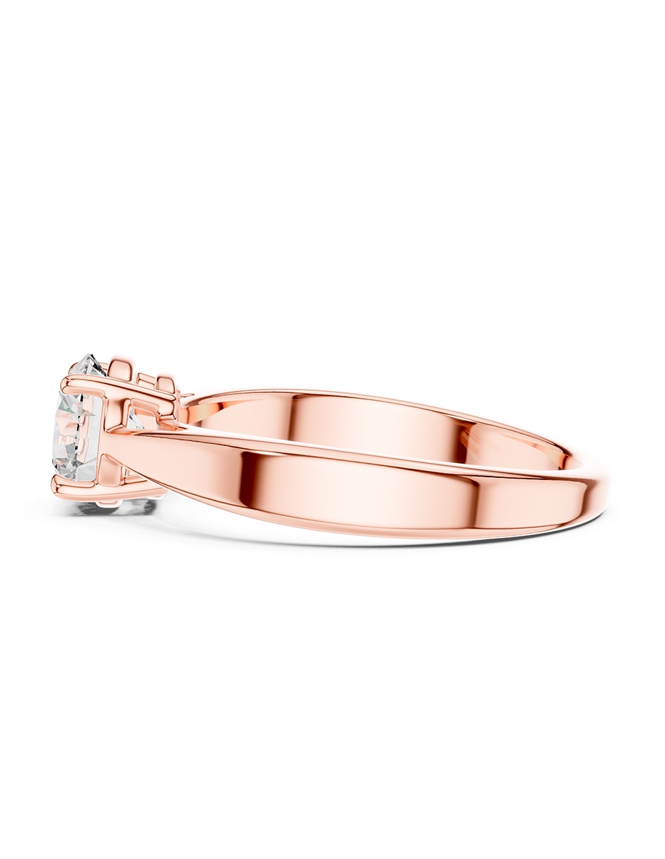 Anillo de compromiso de oro 9 k 5