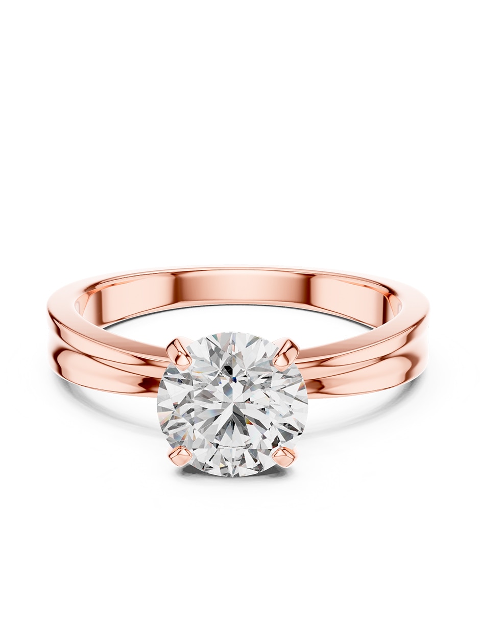 Anillo de compromiso de oro 18 k zirconia cúbica Anillo de compromiso de oro 18 k zirconia cúbica