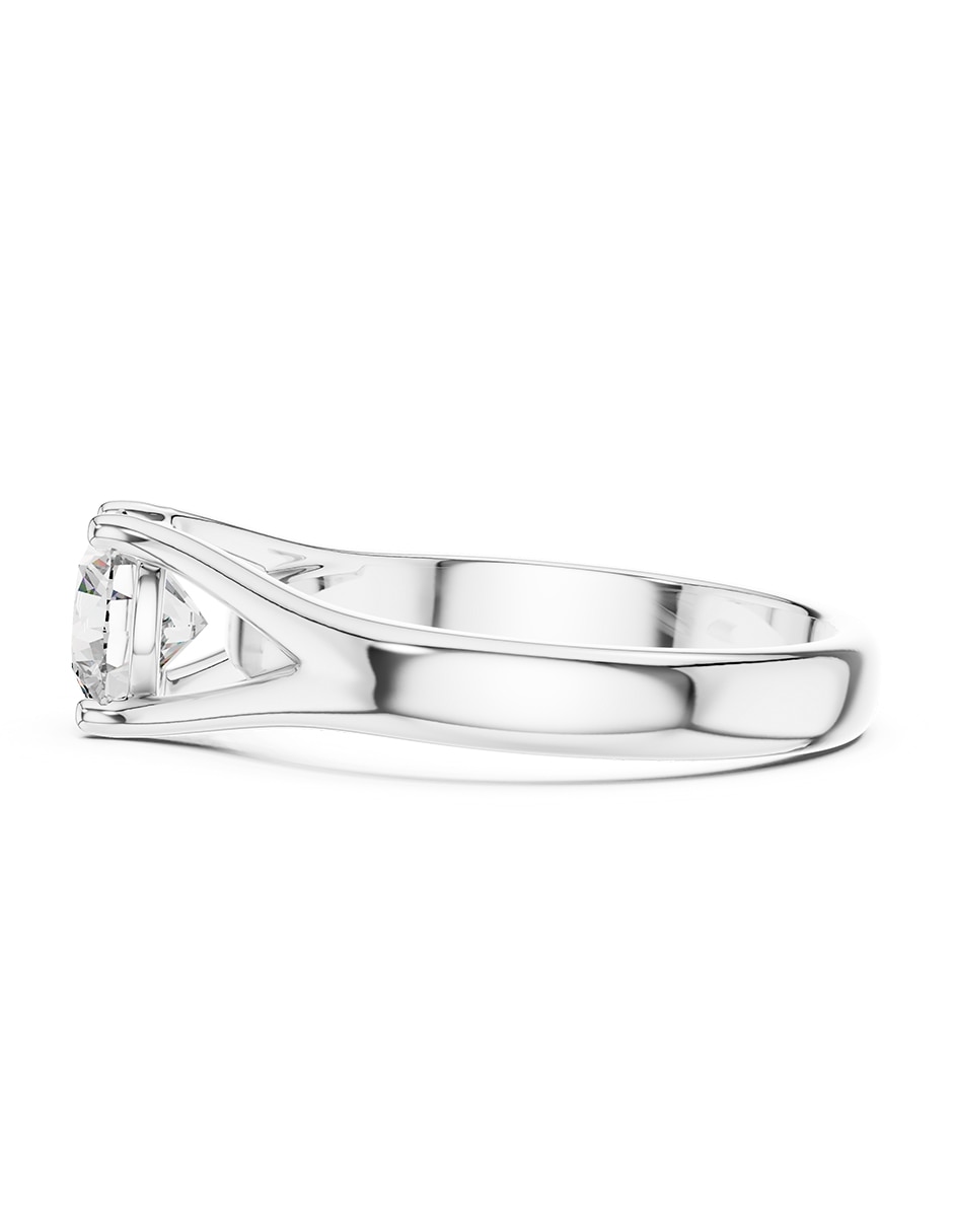 Anillo de compromiso de oro 18 K 5