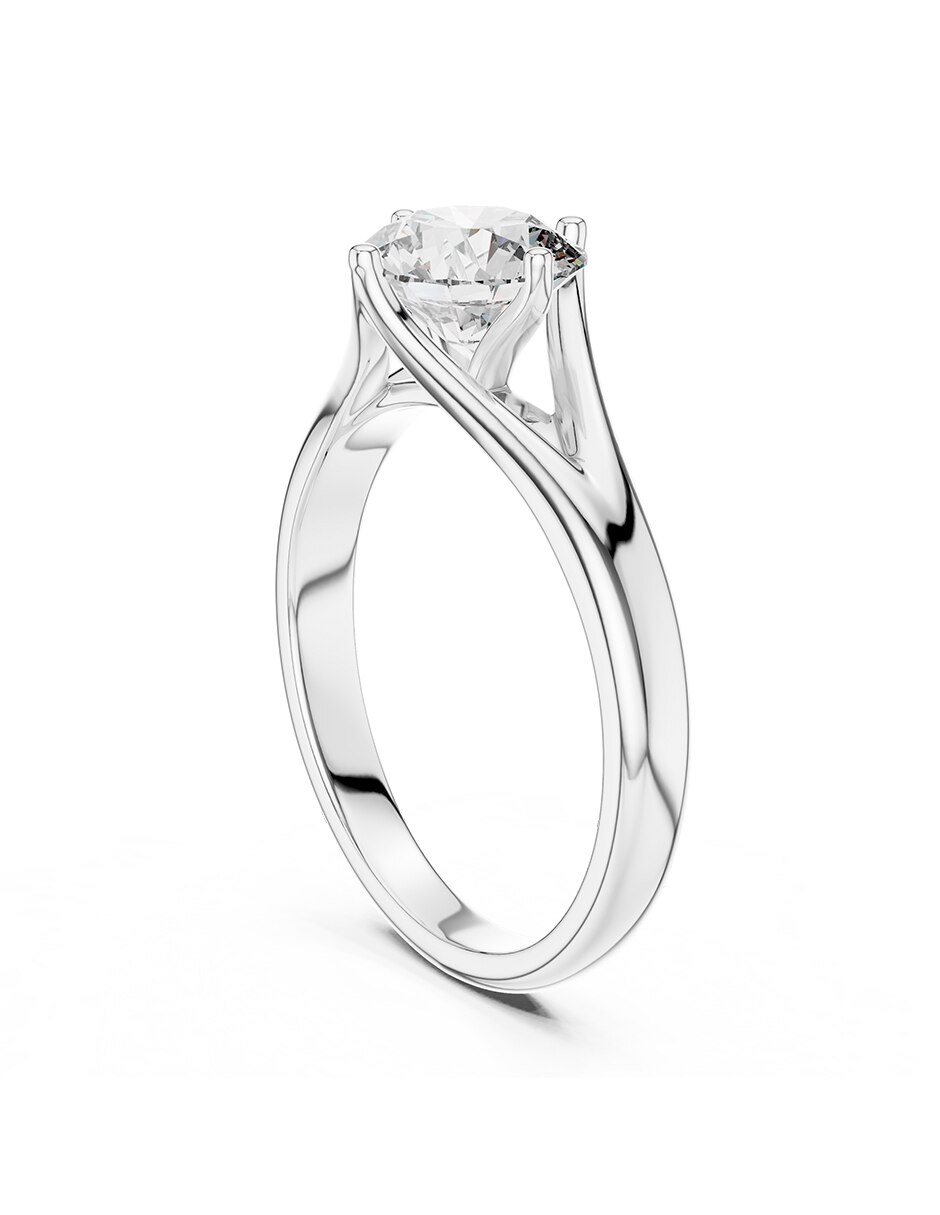 Anillo de compromiso de oro 9 K 3