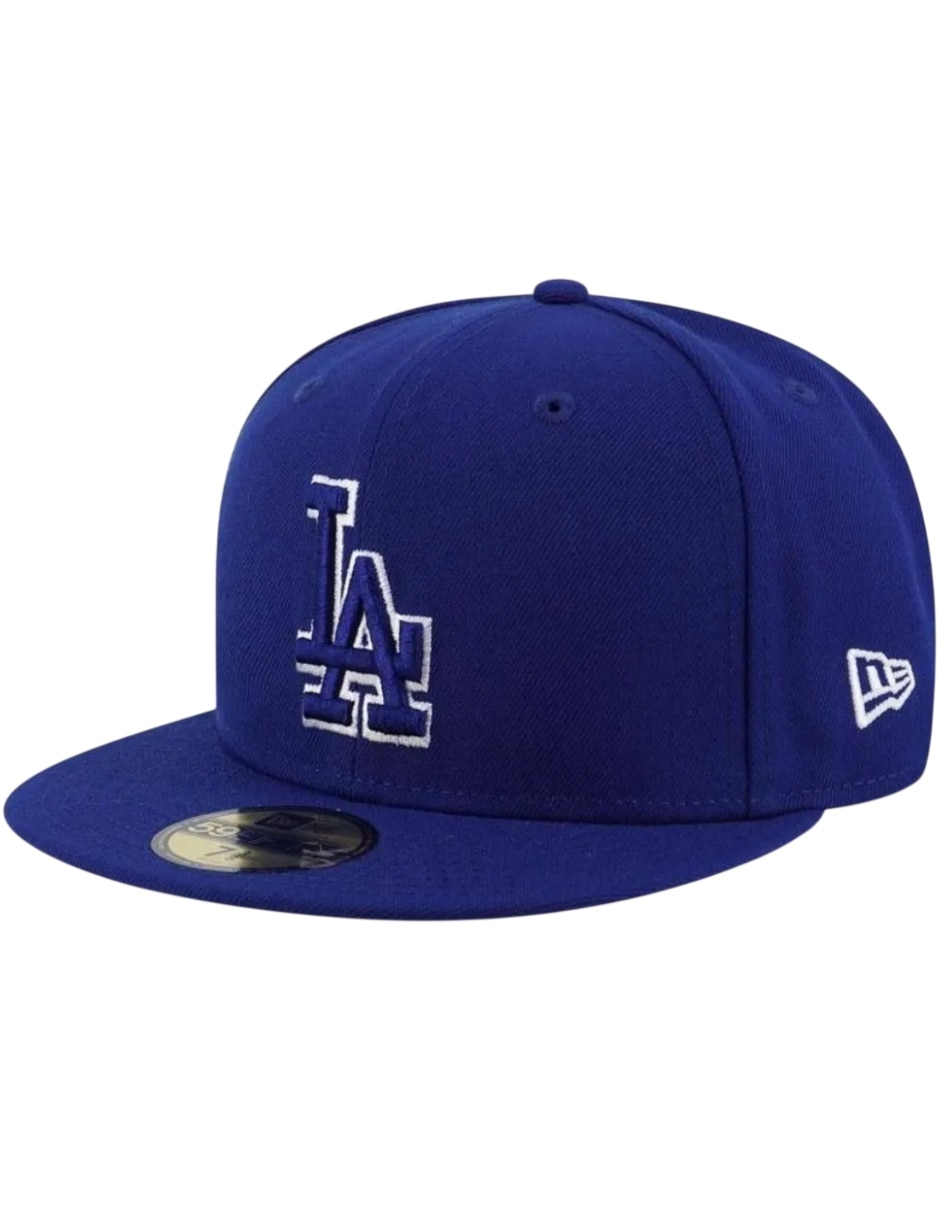 Gorra visera plana cerrada para casual new era sin coleccion los angeles dodgers los angeles dodgers para hombre
