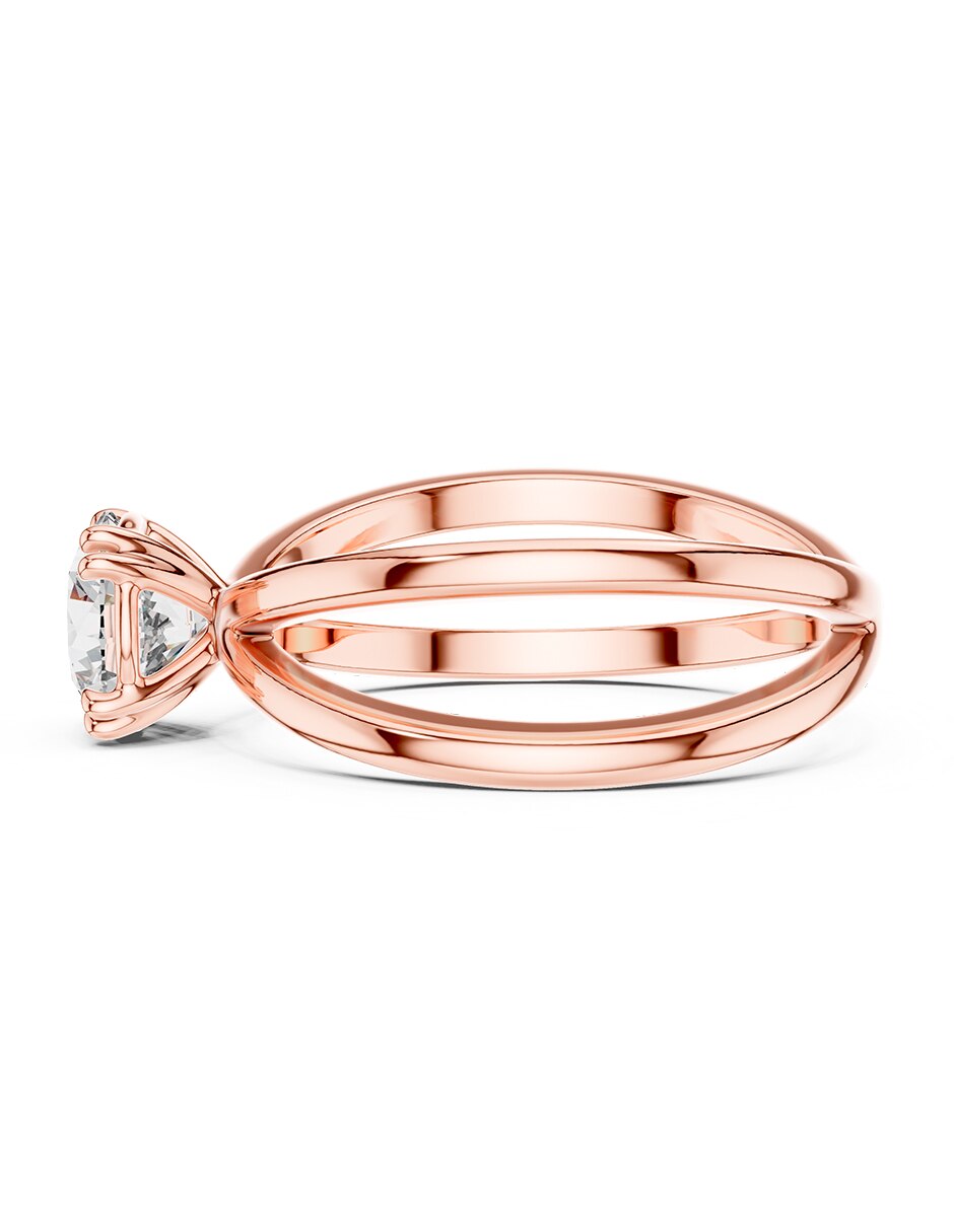 Anillo de compromiso de oro 14 k 5