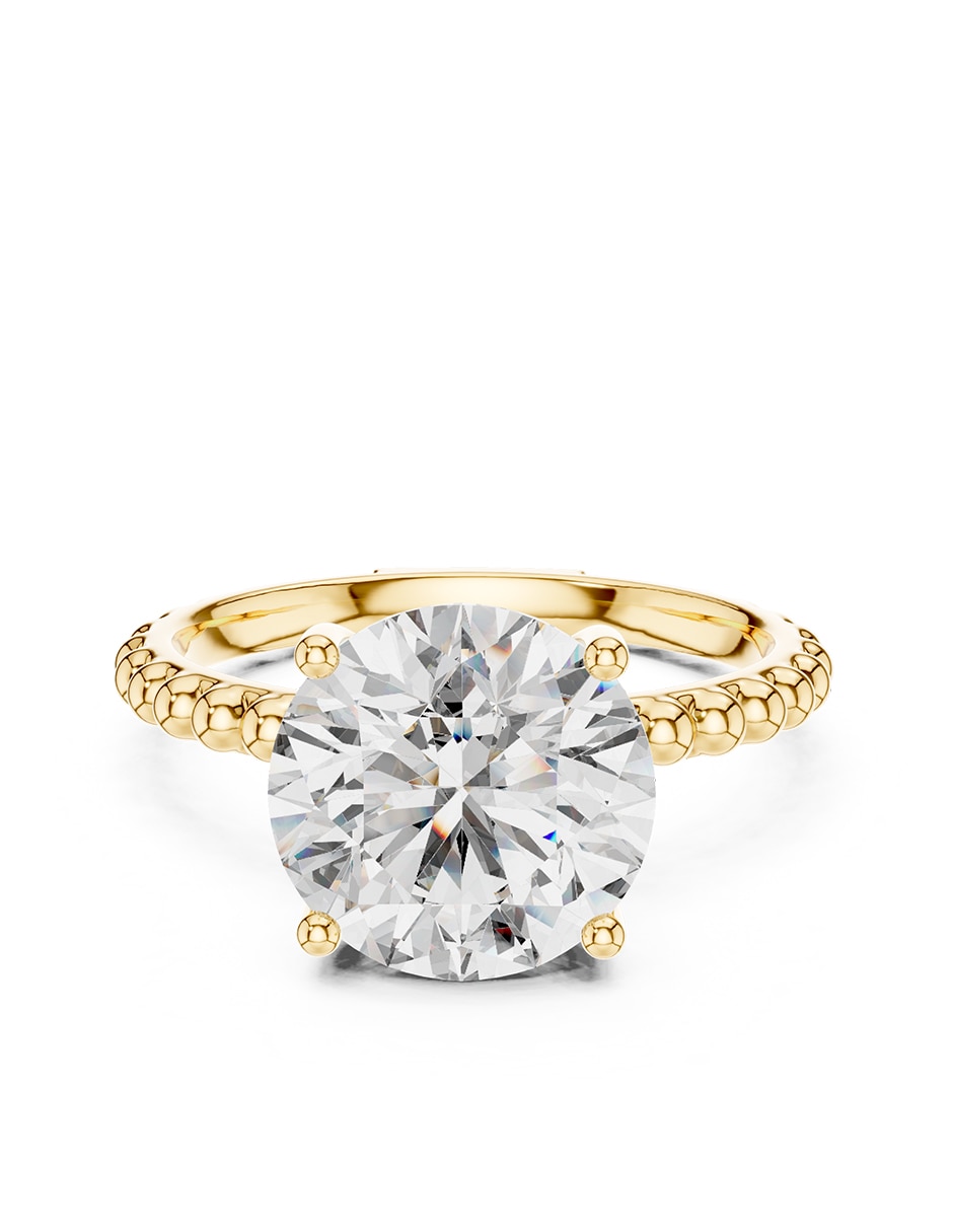 Anillo de compromiso de Oro 18 k ! Zirconia cúbica