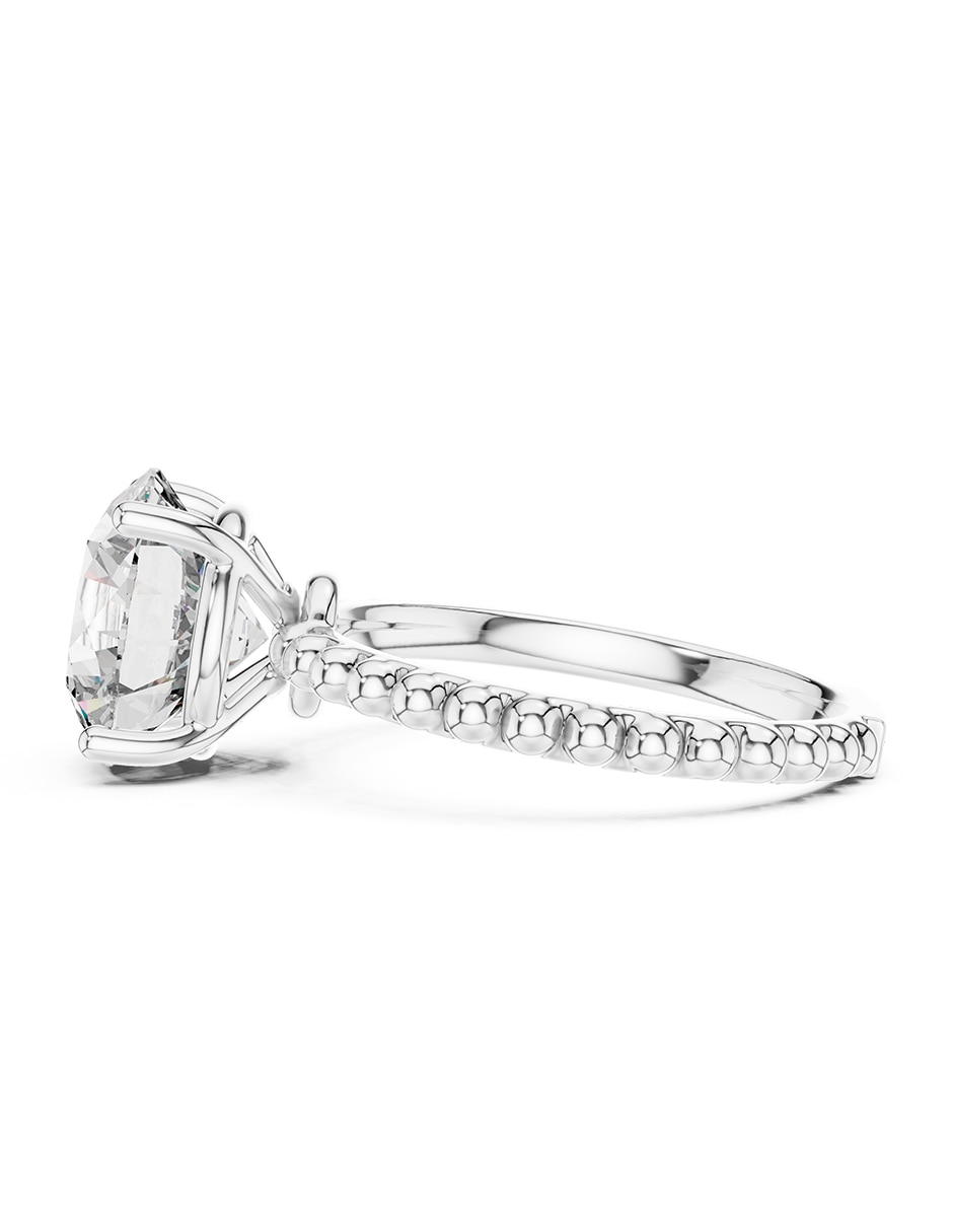 Anillo de compromiso de oro 9 k 5