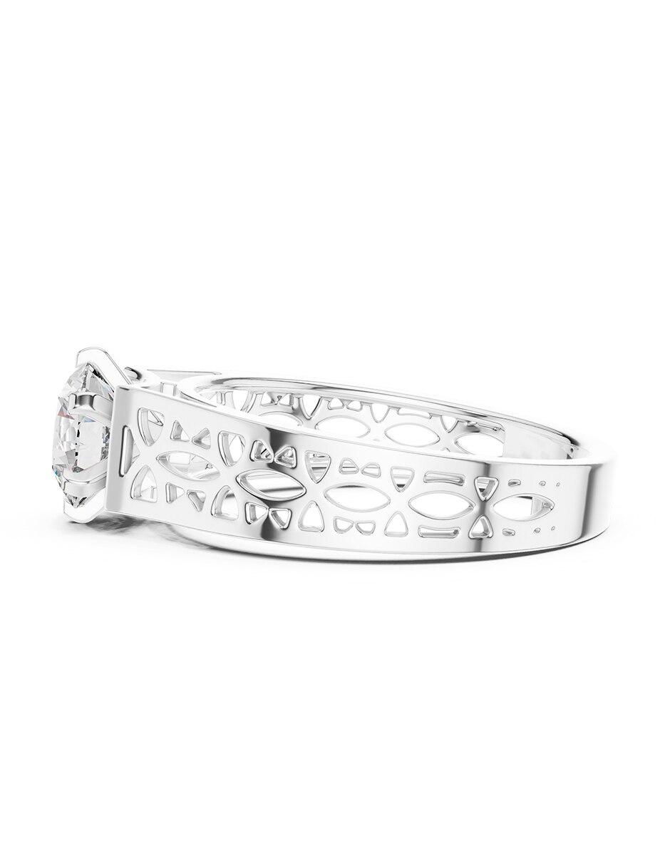 Anillo de compromiso de oro 9 k 5