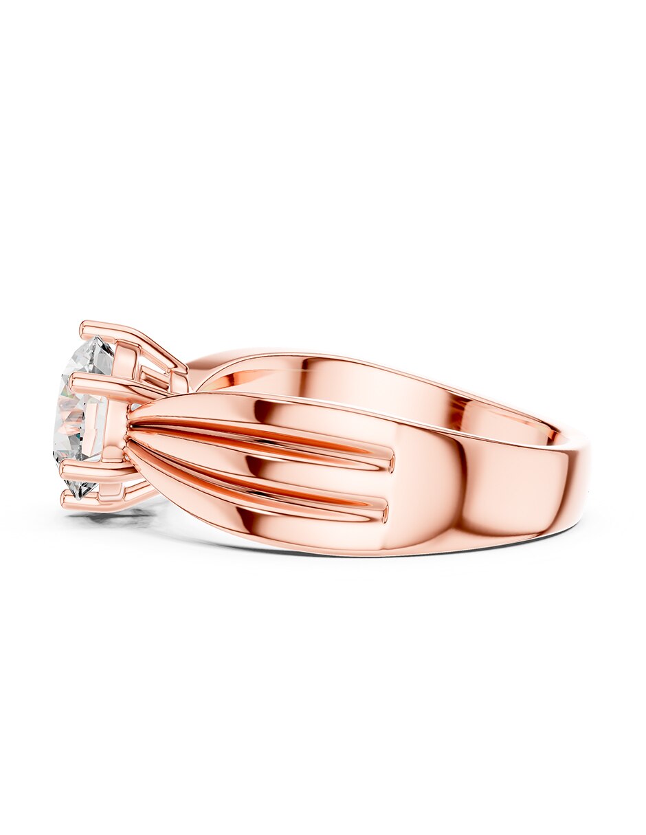 Anillo de compromiso de oro 14 k 5