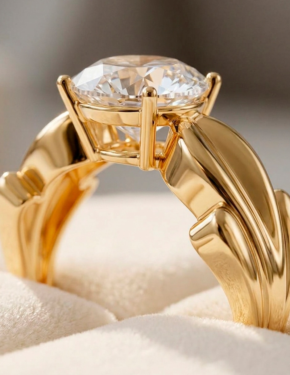 Anillo de compromiso de oro 18 K Amore Mio Amore Mio!