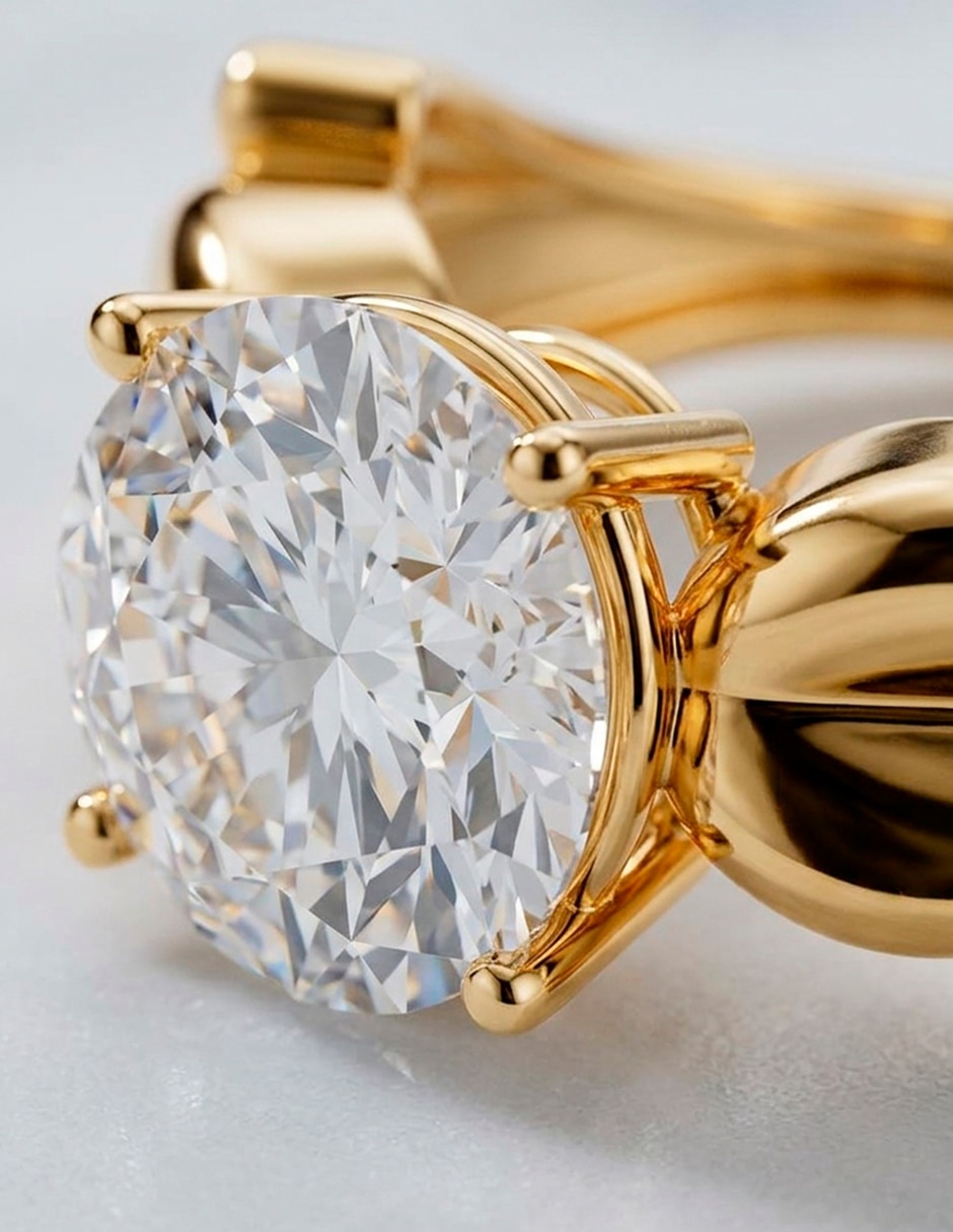 Anillo de compromiso de oro 18 K Amore Mio Amore Mio!