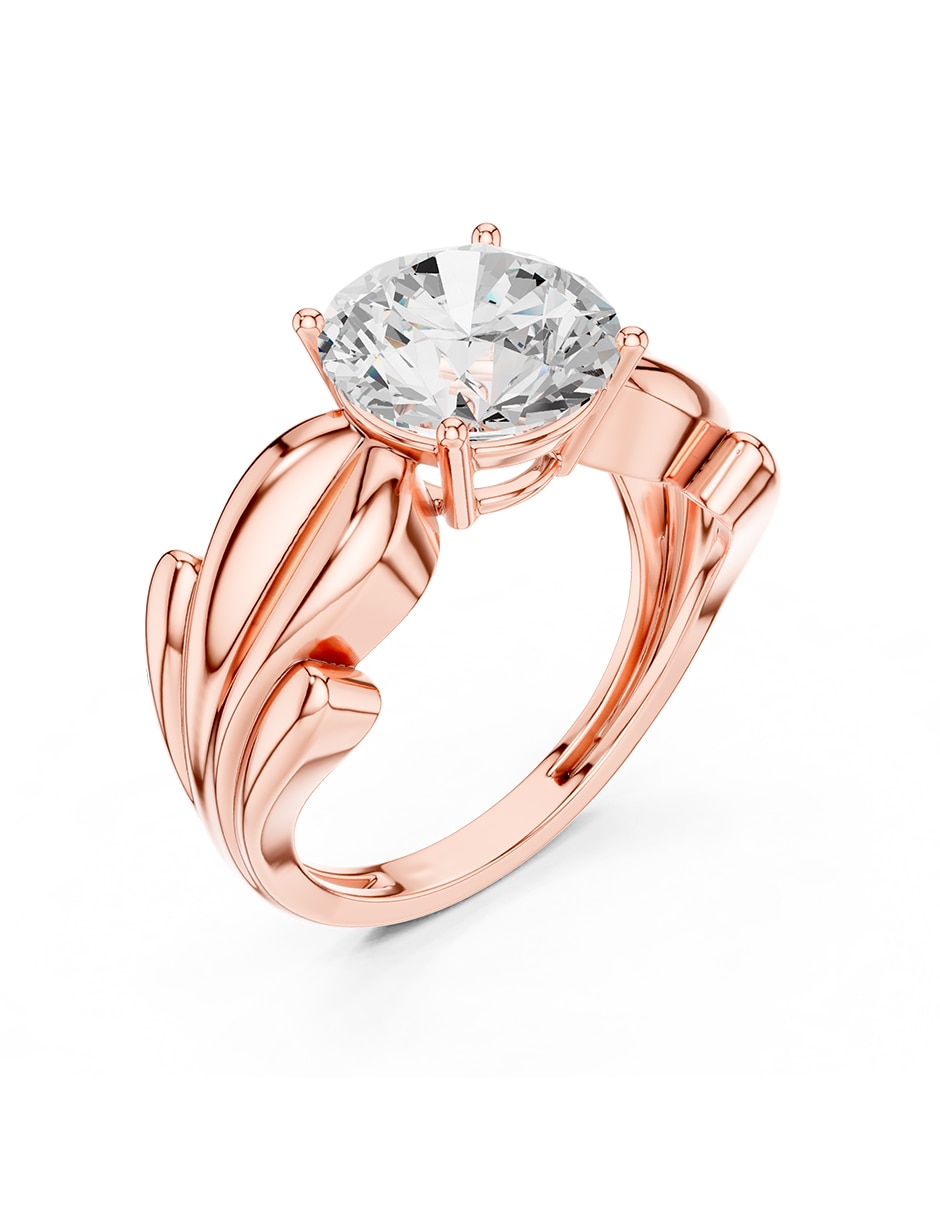 Anillo de compromiso de oro 18 K ! 6
