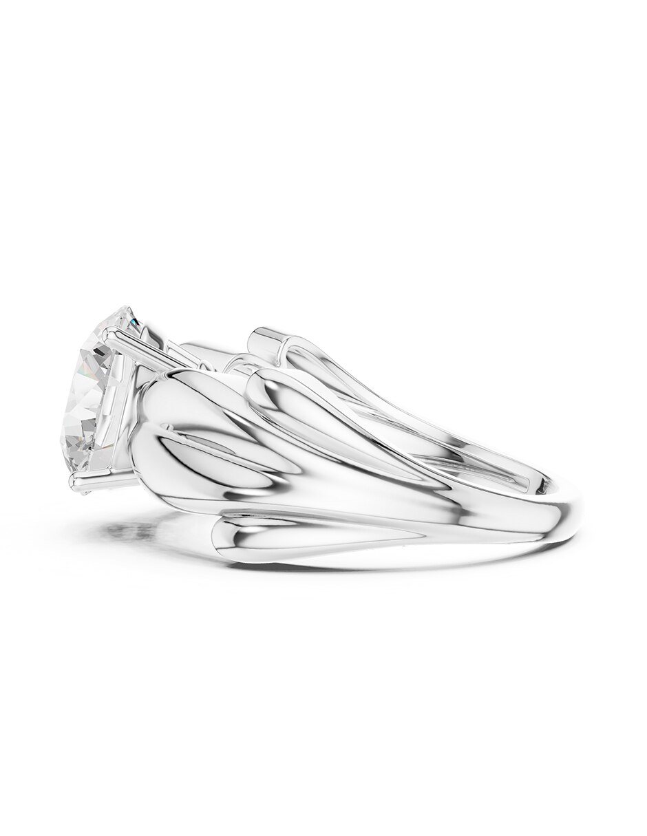 Anillo de compromiso de oro 18 k 5