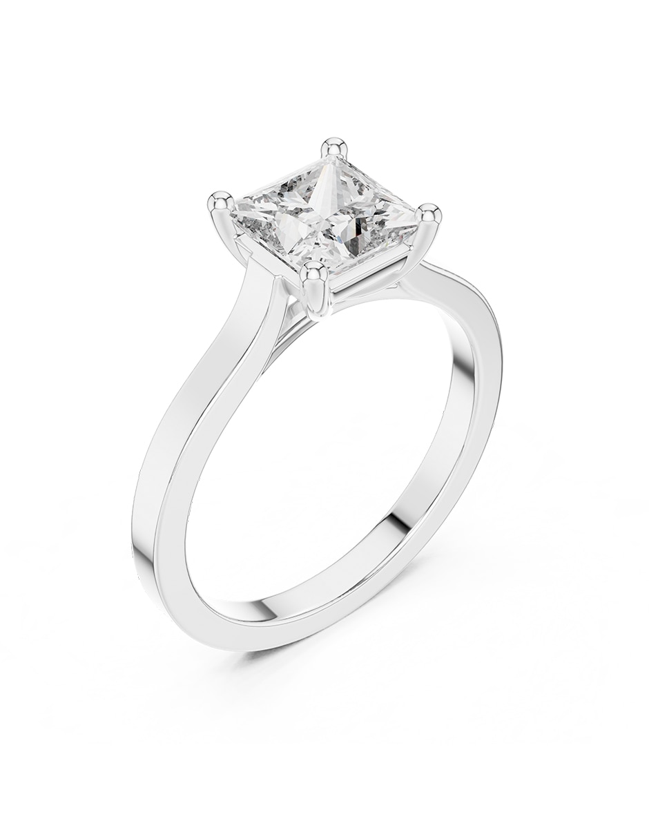 Anillo de compromiso de oro 14 k 2