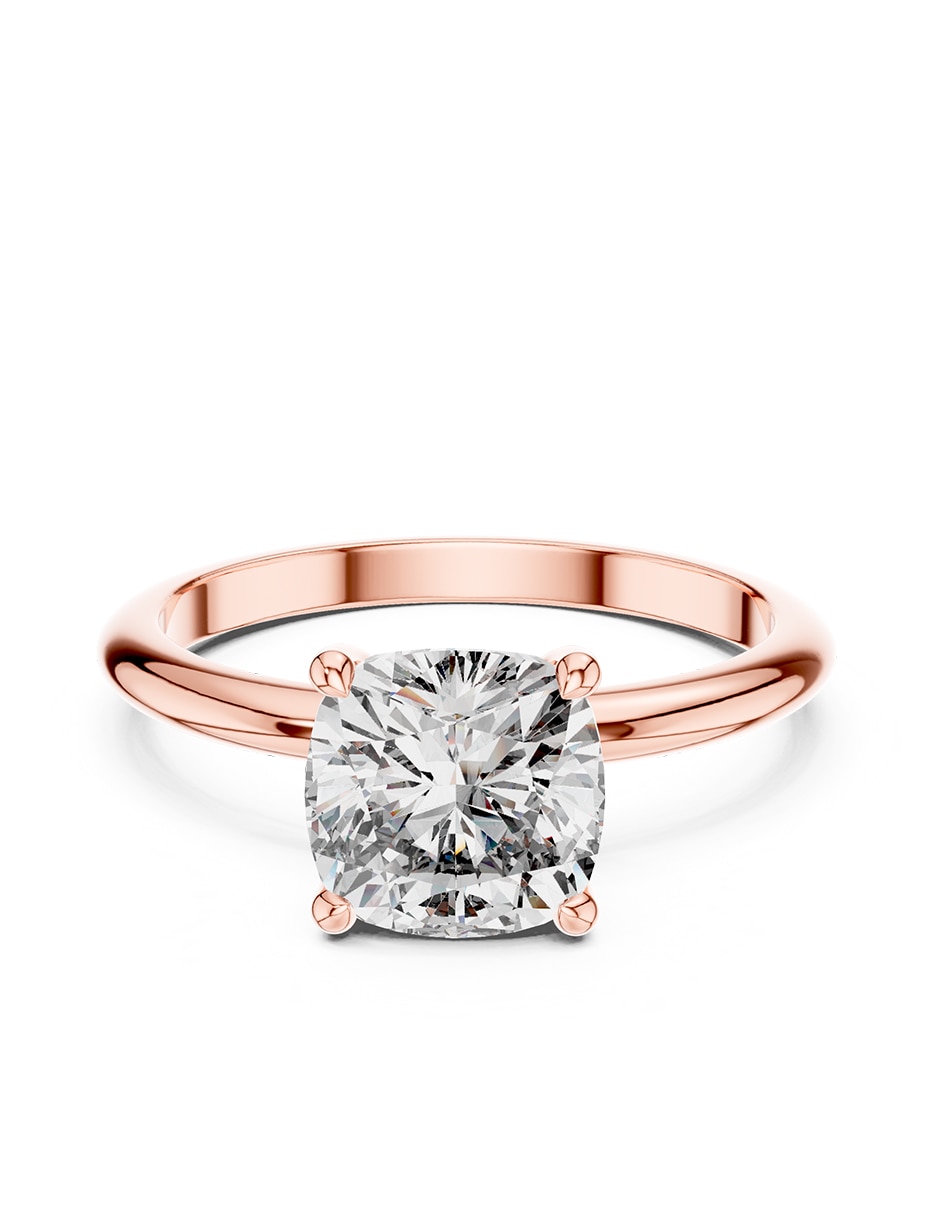 Anillo de compromiso de oro 9 k zirconia cúbica Anillo de compromiso de oro 9 k zirconia cúbica