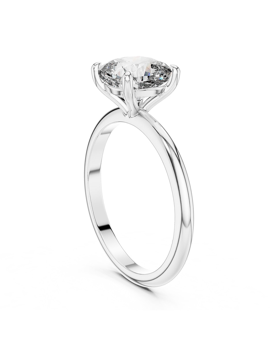 Anillo de compromiso de oro 9 k 3