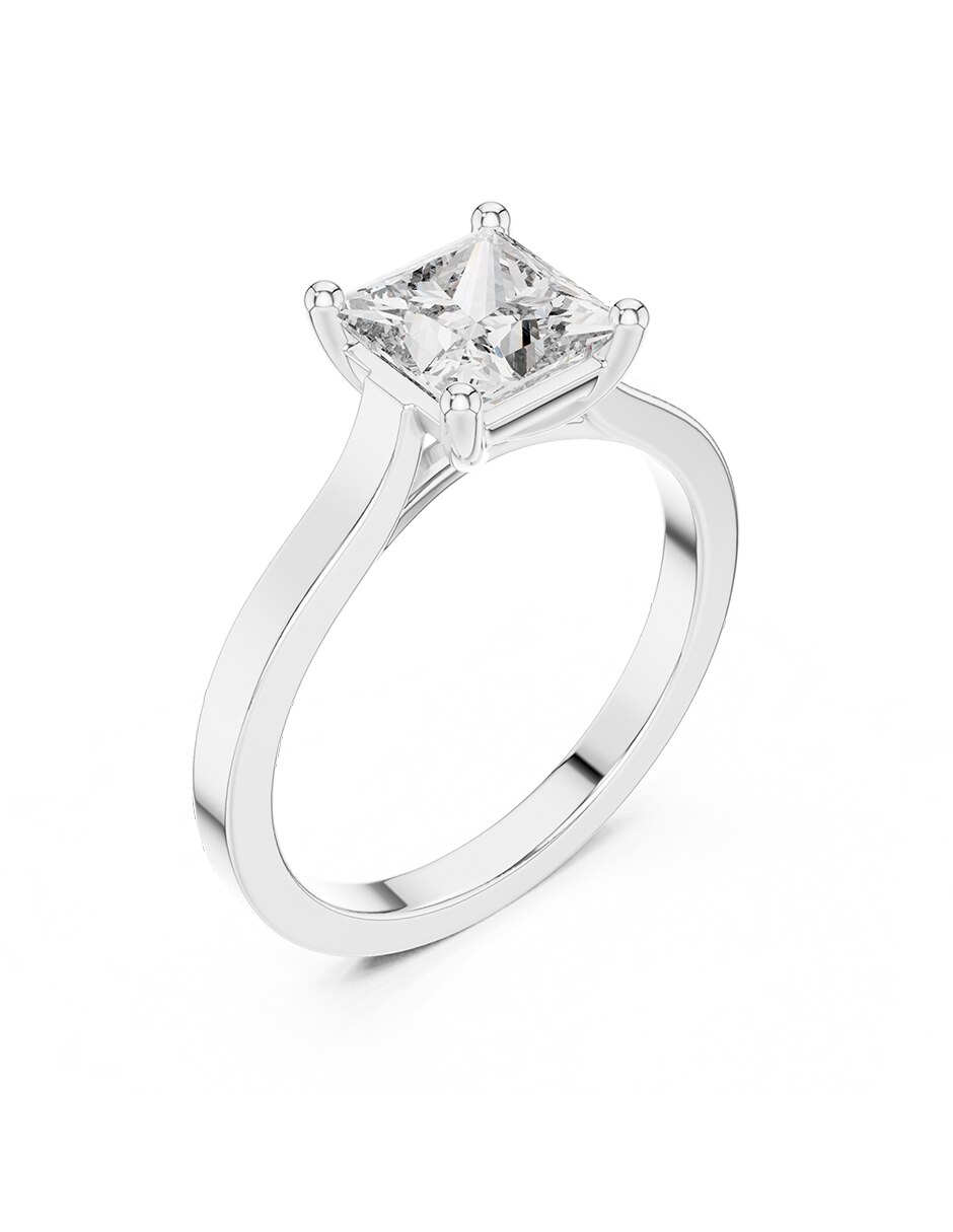 Anillo de compromiso de oro 14 k 2