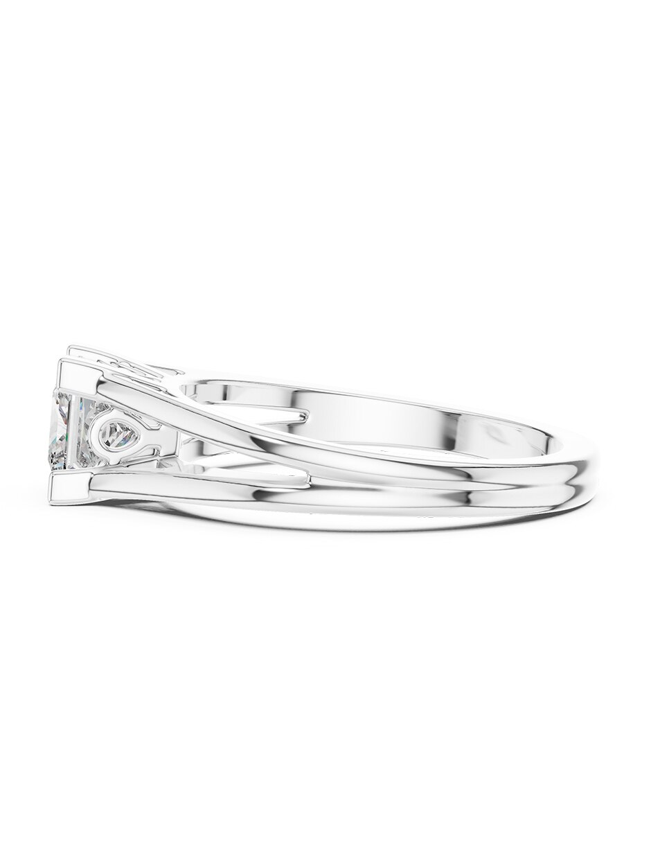 Anillo de compromiso de oro 9 k 5