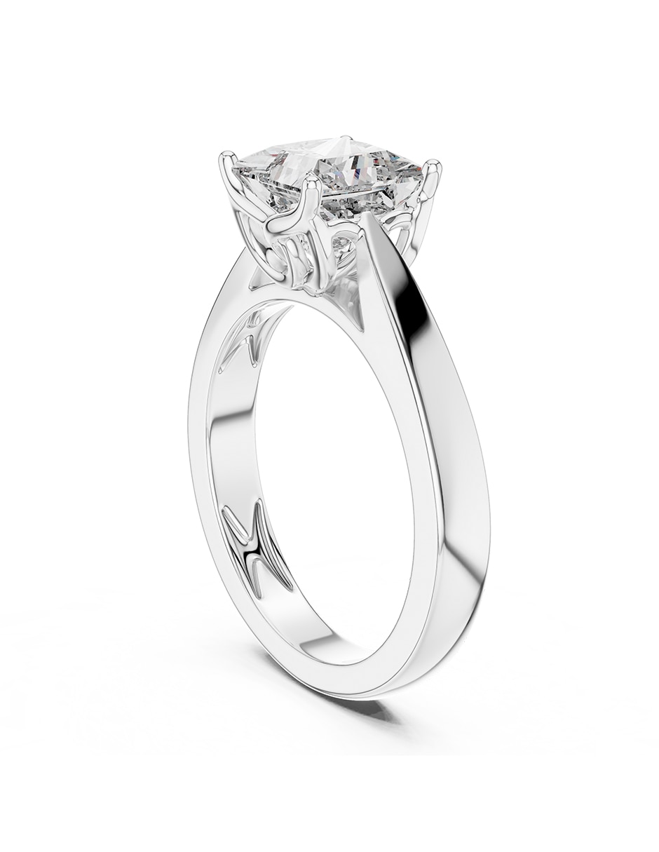 Anillo de compromiso de oro 18 k 5
