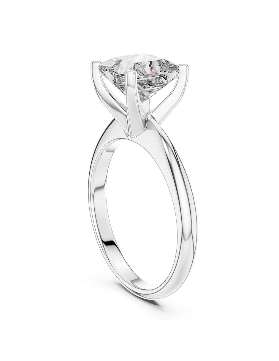 Anillo de compromiso de oro 18 k 3