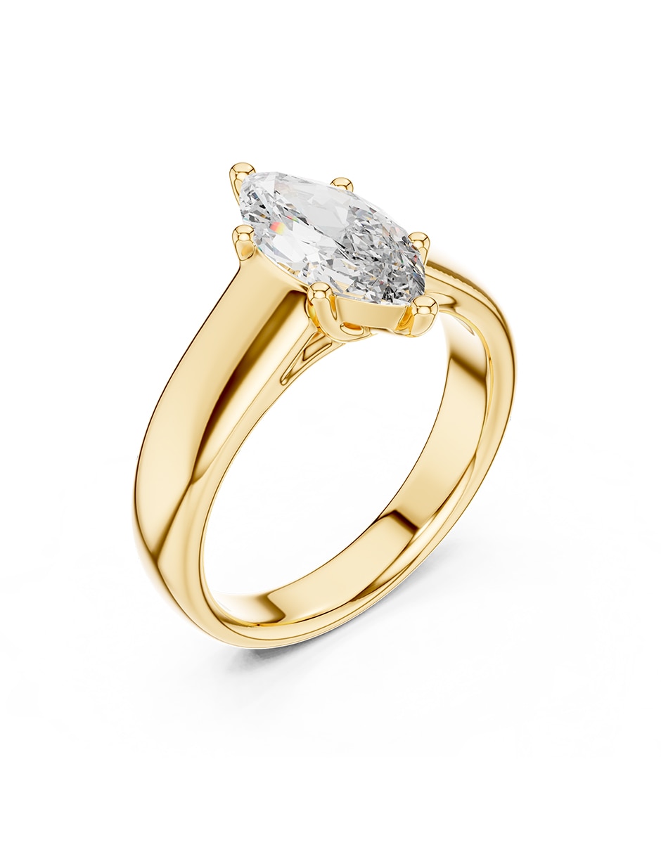 Anillo de compromiso de oro 18 K Amore Mio Amore Mio!