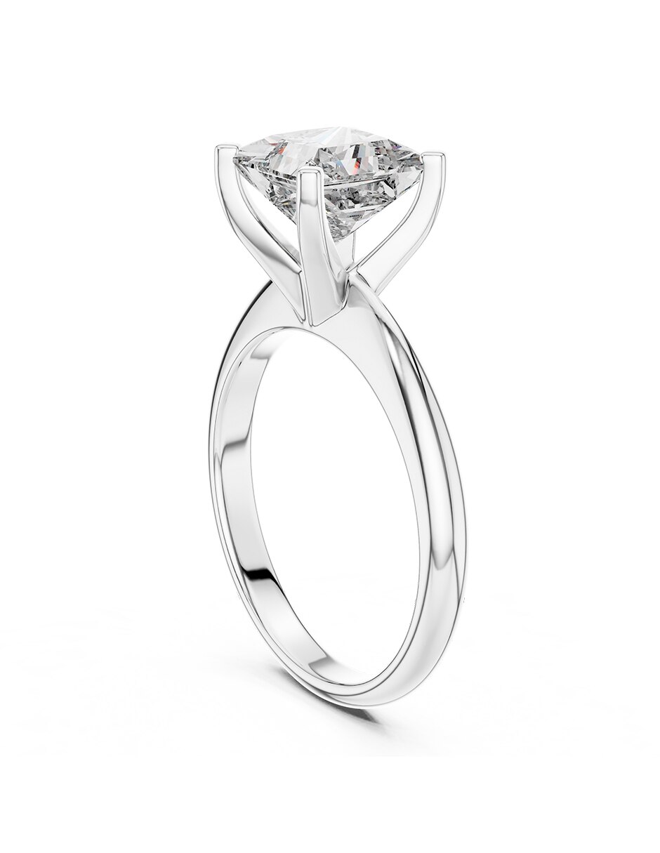 Anillo de compromiso de oro 14 k Amore Mio! diamante de laboratorio 3