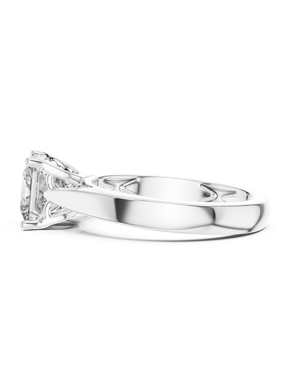 Anillo de compromiso de oro 9 k 5