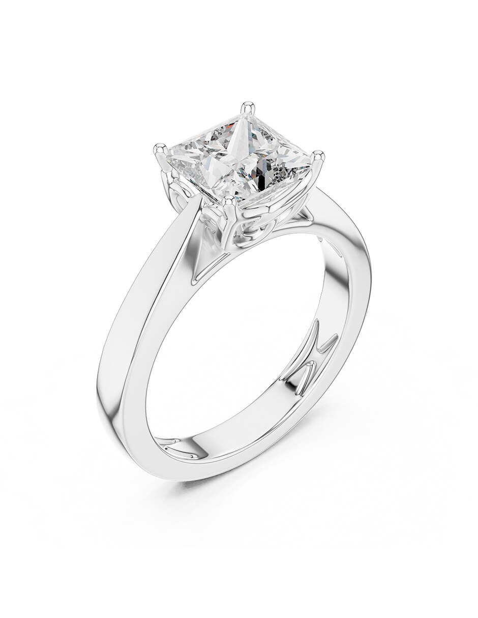 Anillo de compromiso de oro 18 k Amore Mio! diamante de laboratorio 2