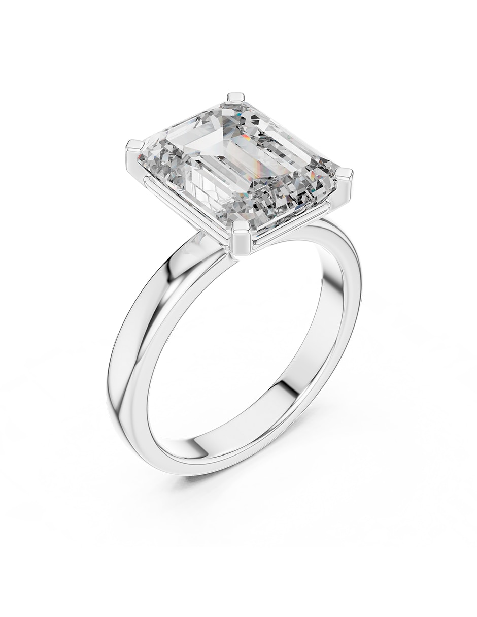 Anillo de compromiso de oro 14 k 2