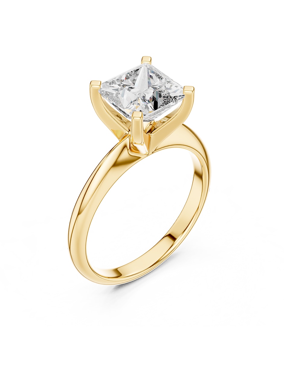 Anillo de compromiso de oro 14 k Amore Mio