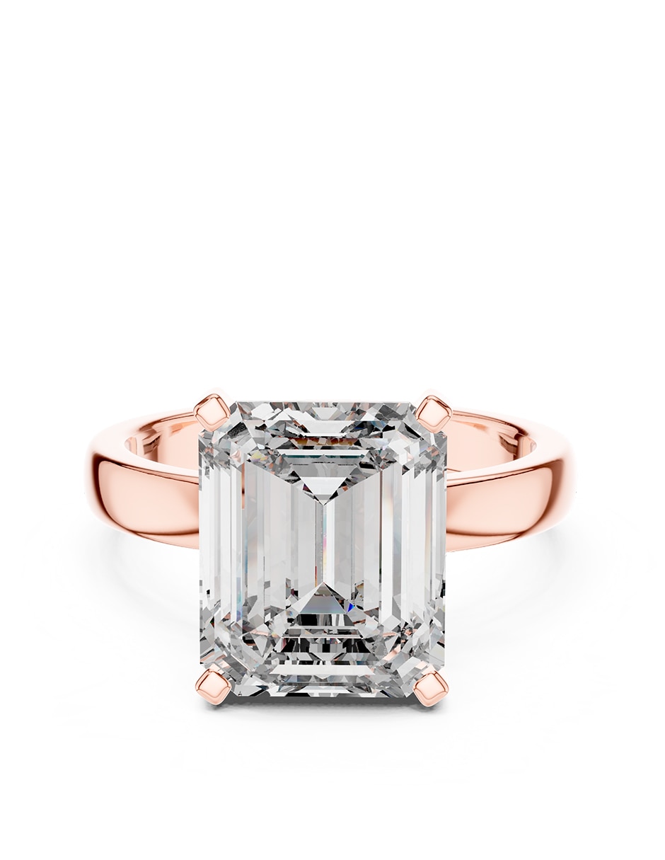Anillo de compromiso de oro 14 k 1