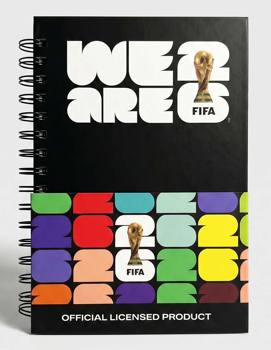 Cuaderno fifa world cup 2026 hoja rayada 1