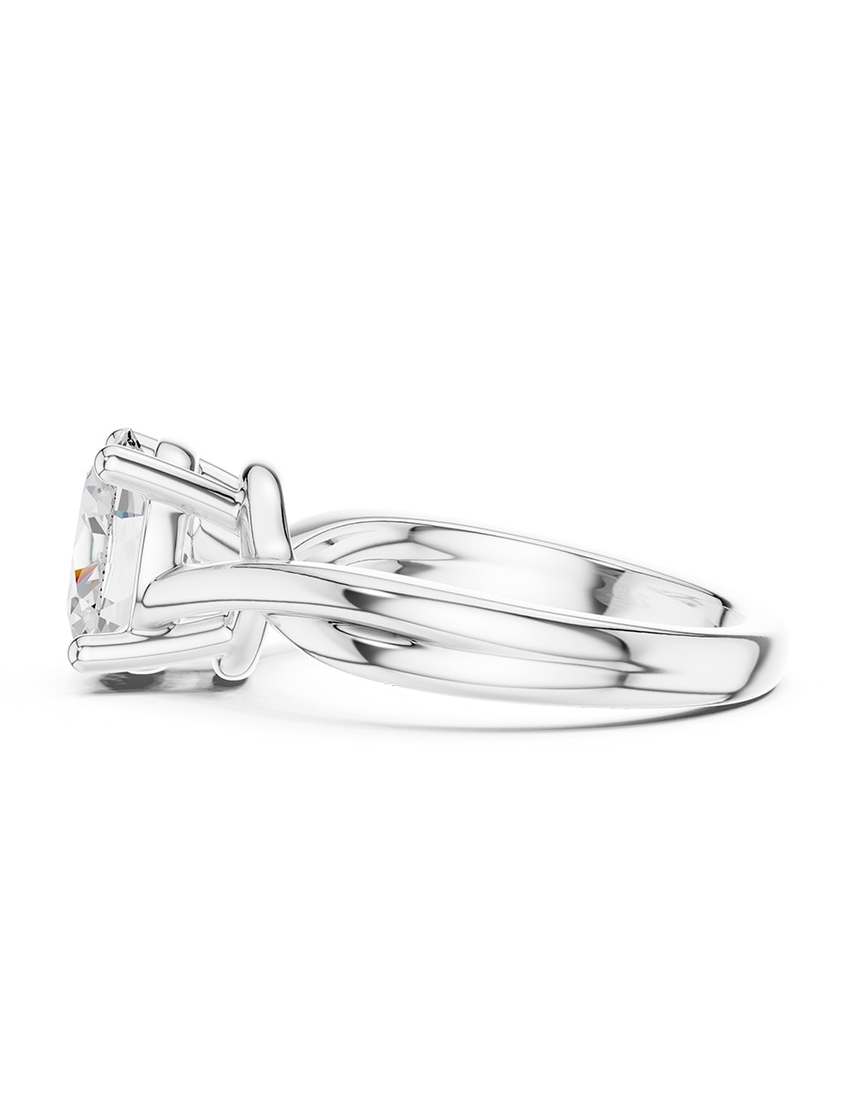 Anillo de compromiso de oro 9 k 5