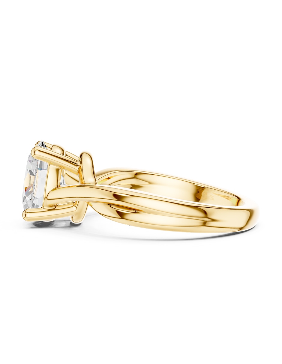 Anillo de compromiso de oro 14 k Amore Mio