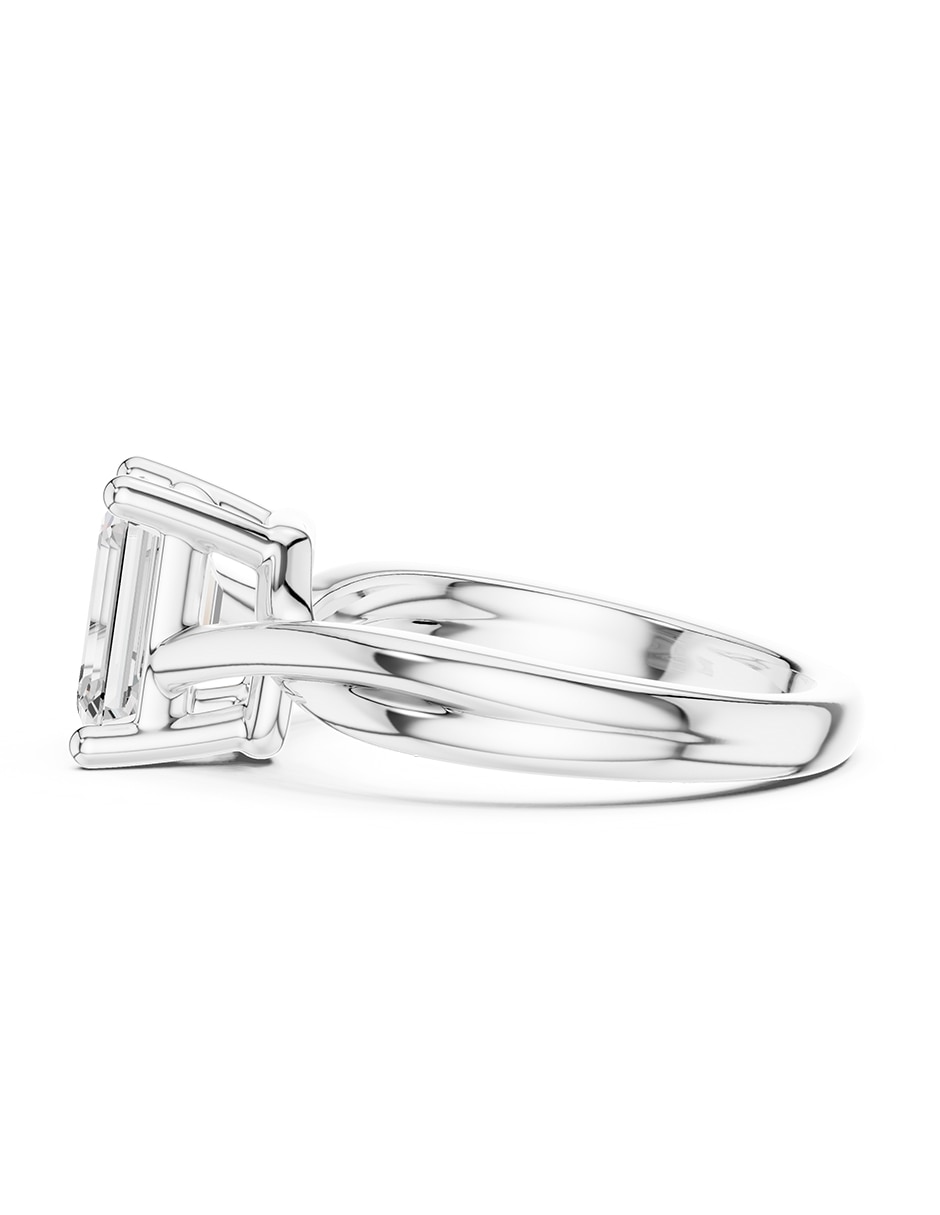 Anillo de compromiso de oro 18 k 3