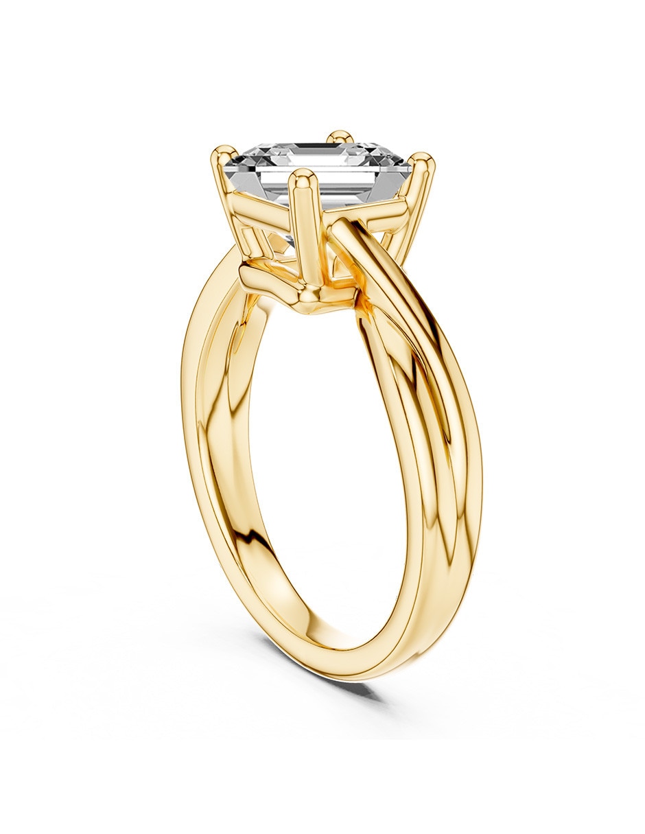 Anillo de compromiso de oro 9 k Amore Mio