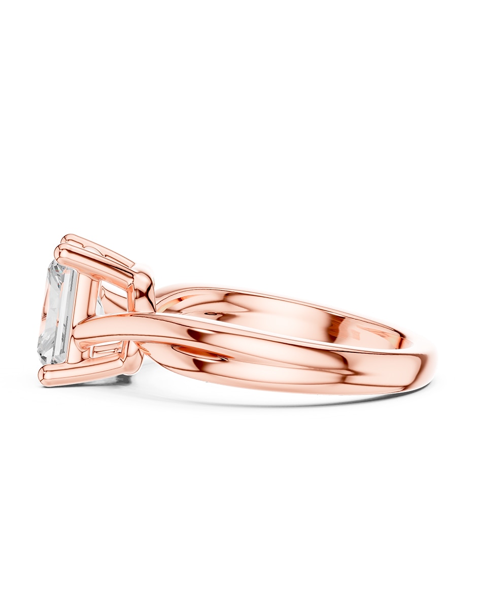 Anillo de compromiso de oro 18 k 5