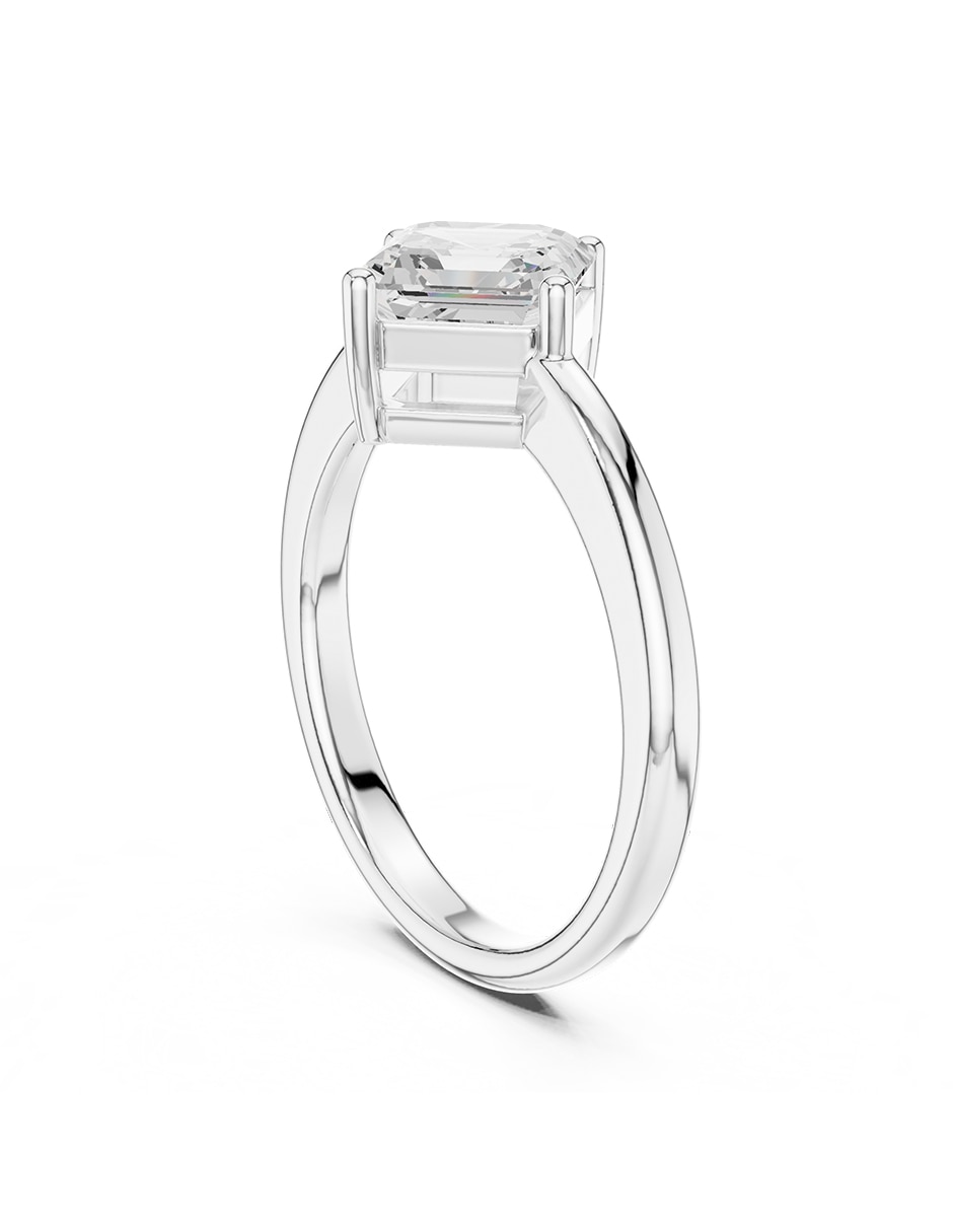 Anillo de compromiso de oro 9 K 3